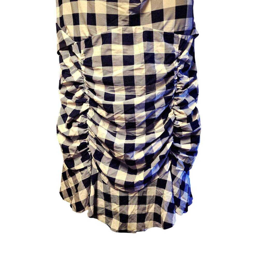 Torrid Gingham blue plaid swim dress size 4x NWOT - Picture 4 of 7